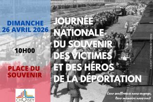 Cérémonie commémorative du 26 avril 2026