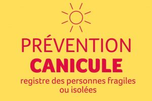 Plan Canicule – Inscription au registre des personnes vulnérables