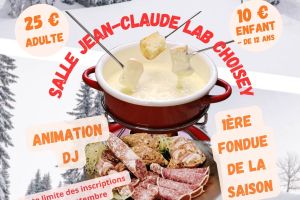 Le comité des fêtes vous attend pour la Fondue Jurassienne